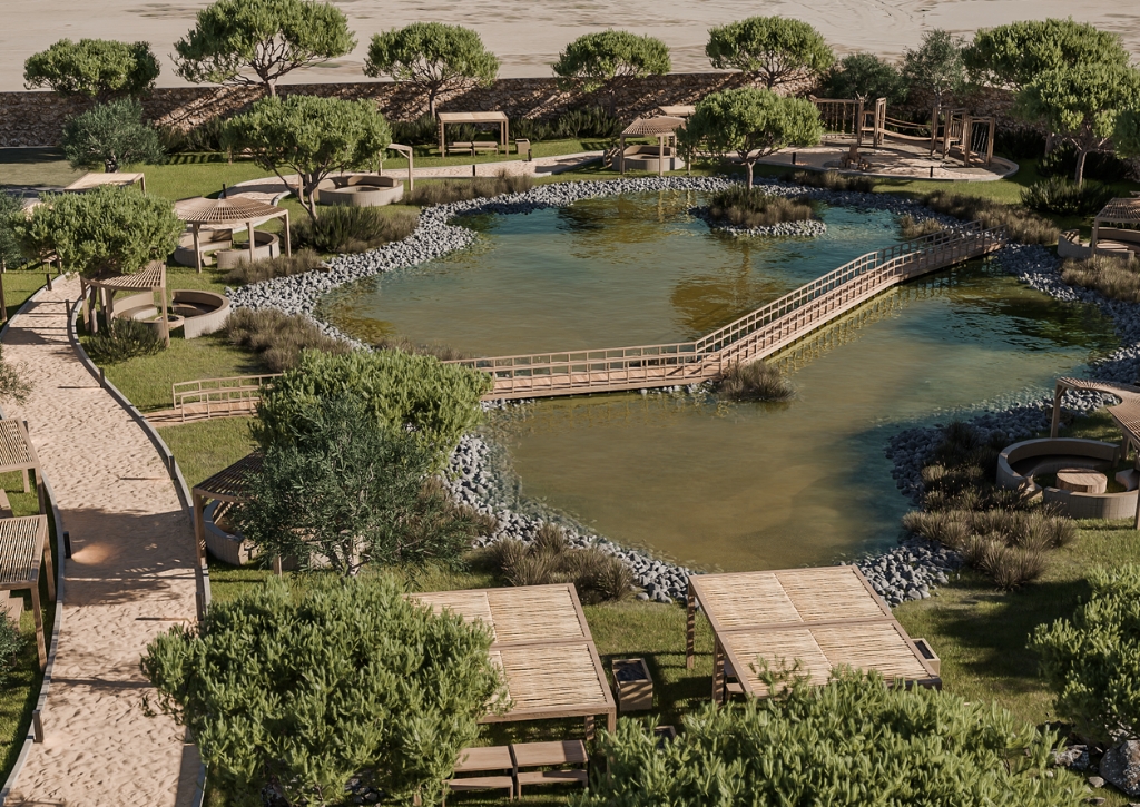 La laguna de Breeze: Naturaleza, conexión y relax